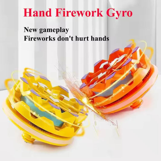 Sparkling Fidget Spinner Top – Fireworks Gyroscope Toy