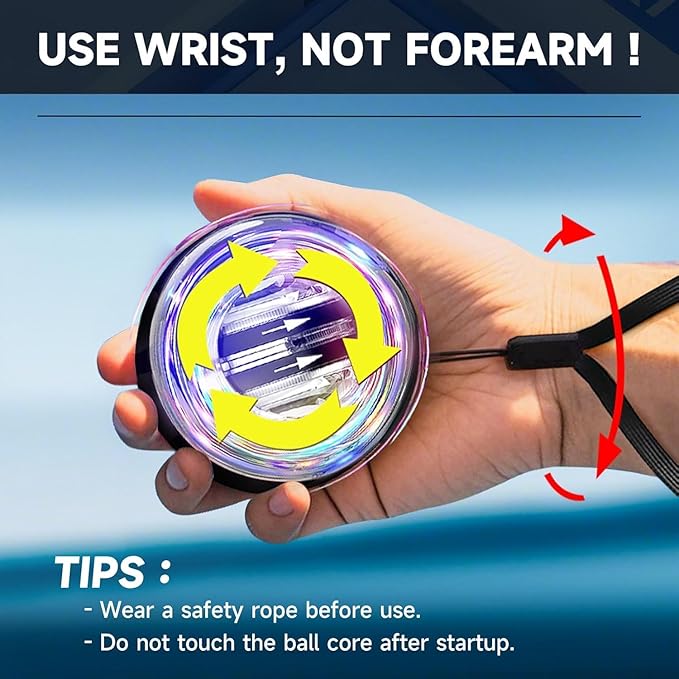 Gyro Ball Wrist Strengthener