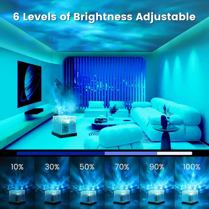 Ocean Wave Projector Lamp – Ambient LED Night Light