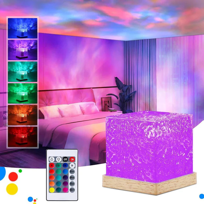 Ocean Wave Projector Lamp – Ambient LED Night Light