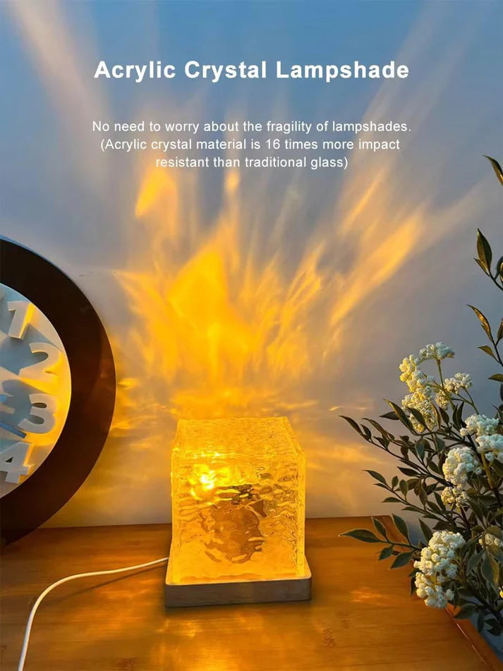Ocean Wave Projector Lamp – Ambient LED Night Light