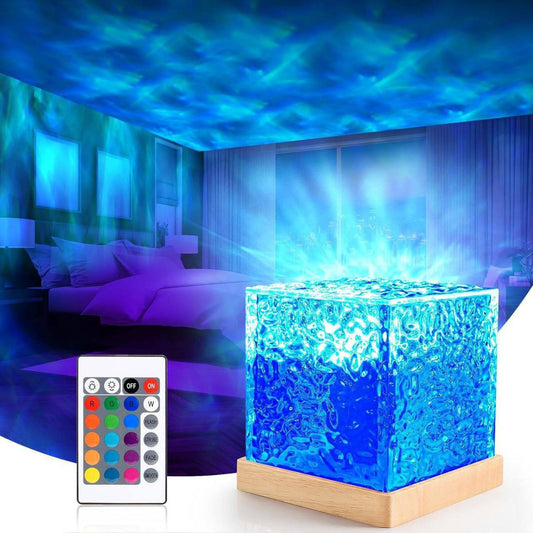 Ocean Wave Projector Lamp – Ambient LED Night Light