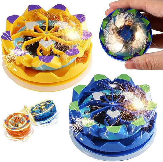Sparkling Fidget Spinner Top – Fireworks Gyroscope Toy