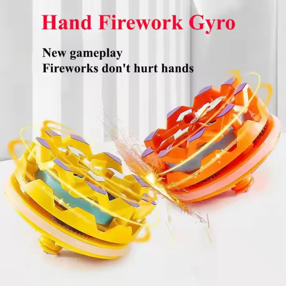 Sparkling Fidget Spinner Top – Fireworks Gyroscope Toy