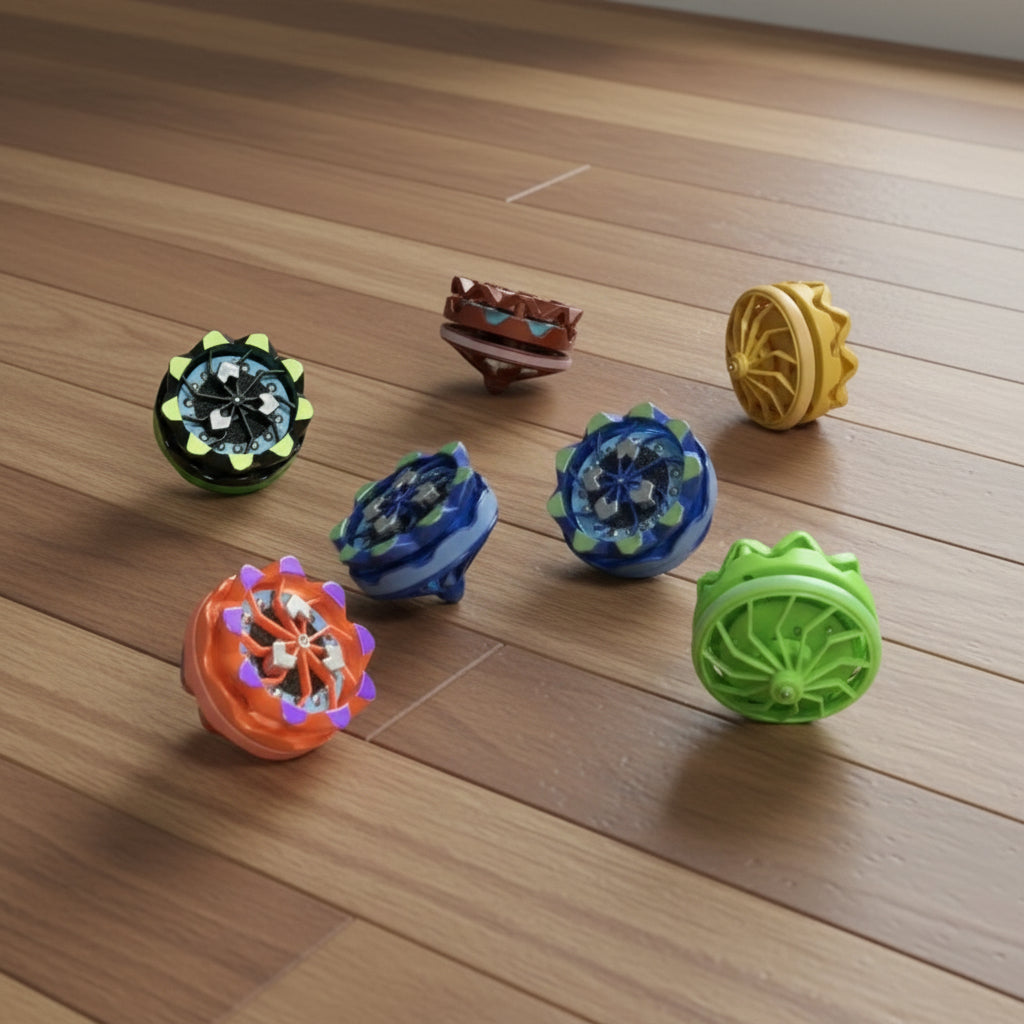 Sparkling Fidget Spinner Top – Fireworks Gyroscope Toy